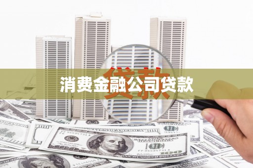 成县消费金融公司贷款