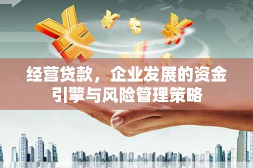 成县经营贷款，企业发展的资金引擎与风险管理策略