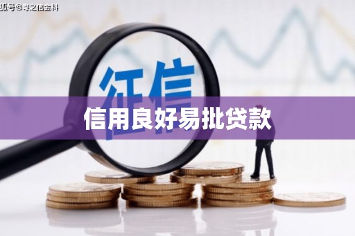 成县信用良好易批贷款