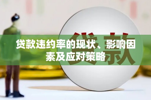 成县贷款违约率的现状、影响因素及应对策略