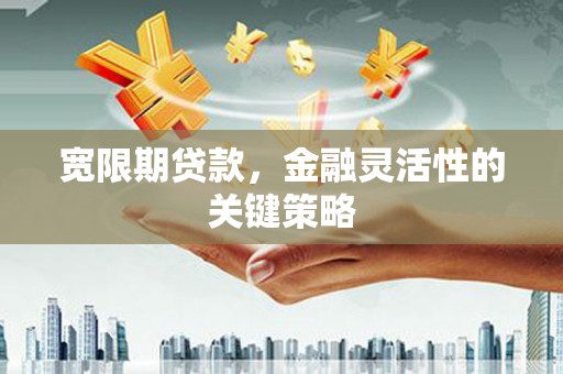 成县宽限期贷款，金融灵活性的关键策略