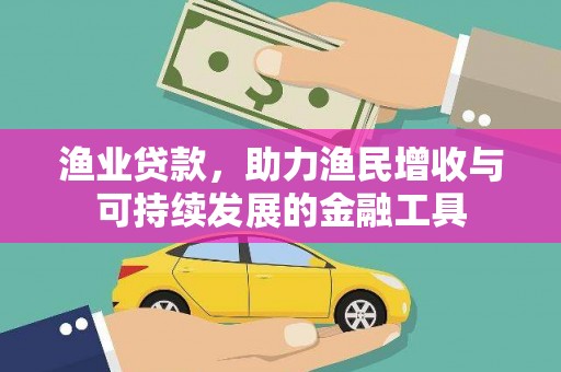 成县渔业贷款，助力渔民增收与可持续发展的金融工具