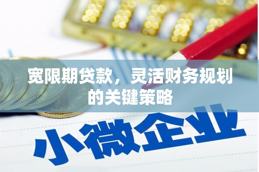 成县宽限期贷款，灵活财务规划的关键策略