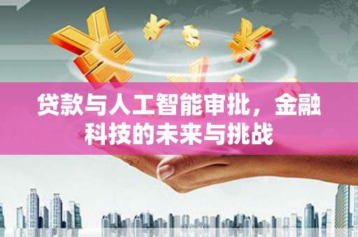 成县贷款与人工智能审批，金融科技的未来与挑战