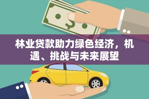 成县林业贷款助力绿色经济，机遇、挑战与未来展望