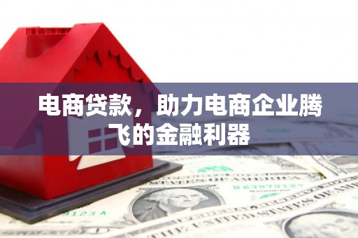 成县电商贷款，助力电商企业腾飞的金融利器