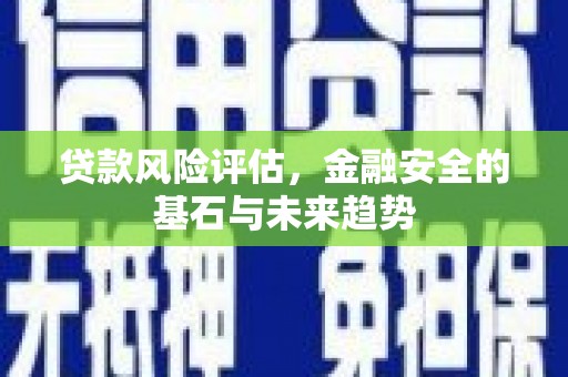 成县贷款风险评估，金融安全的基石与未来趋势