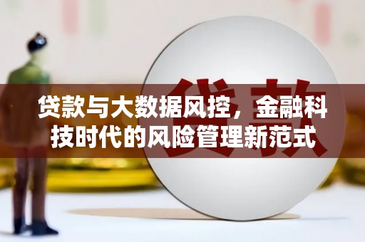 成县贷款与大数据风控，金融科技时代的风险管理新范式