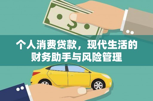 成县个人消费贷款，现代生活的财务助手与风险管理