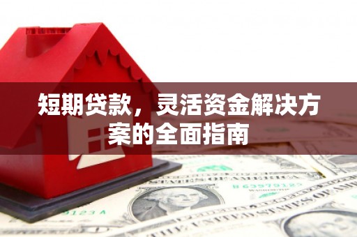 成县短期贷款，灵活资金解决方案的全面指南