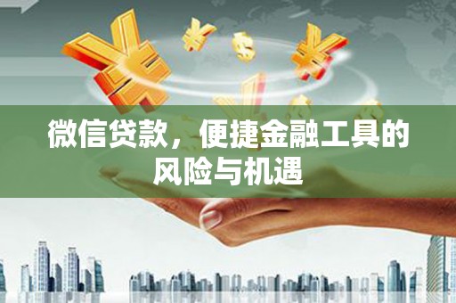 成县微信贷款，便捷金融工具的风险与机遇