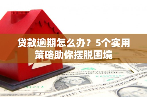 成县贷款逾期怎么办？5个实用策略助你摆脱困境