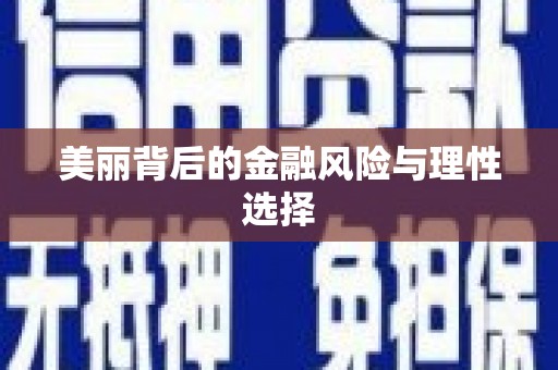 成县美丽背后的金融风险与理性选择