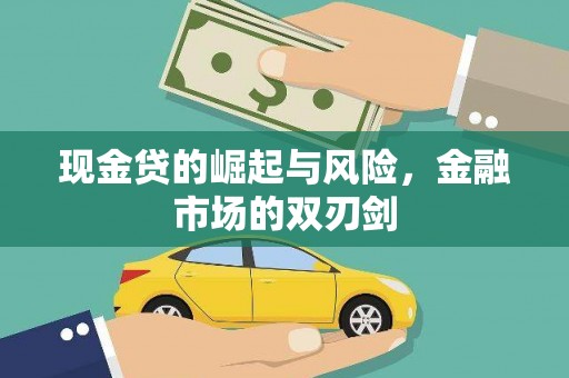 成县现金贷的崛起与风险，金融市场的双刃剑