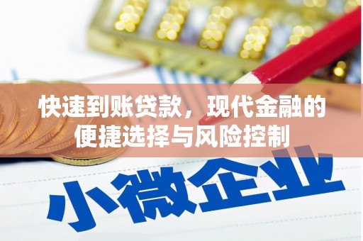 成县快速到账贷款，现代金融的便捷选择与风险控制