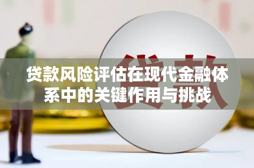成县贷款风险评估在现代金融体系中的关键作用与挑战