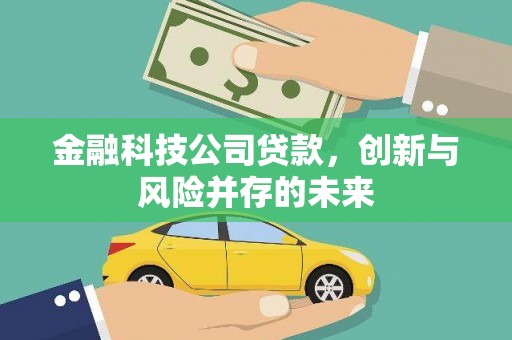 成县金融科技公司贷款，创新与风险并存的未来
