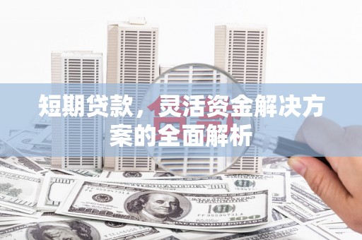 成县短期贷款，灵活资金解决方案的全面解析