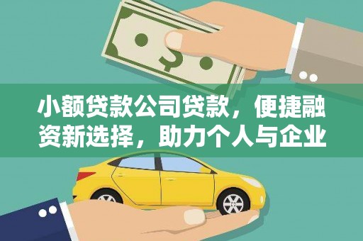 成县小额贷款公司贷款，便捷融资新选择，助力个人与企业成长