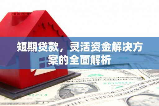 成县短期贷款，灵活资金解决方案的全面解析
