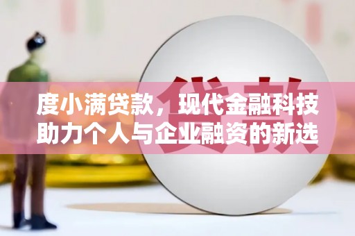 成县度小满贷款，现代金融科技助力个人与企业融资的新选择