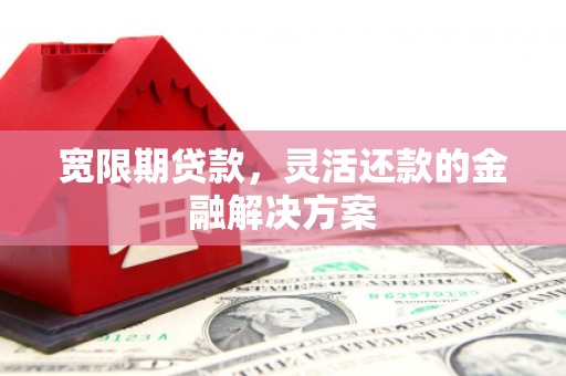 成县宽限期贷款，灵活还款的金融解决方案