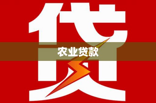 成县农业贷款