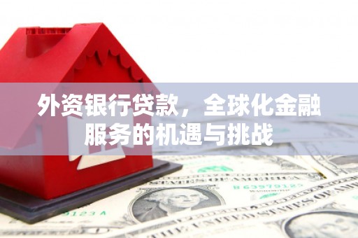 成县外资银行贷款，全球化金融服务的机遇与挑战