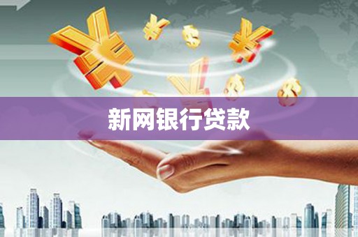 成县新网银行贷款