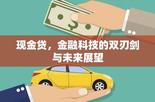 成县现金贷，金融科技的双刃剑与未来展望