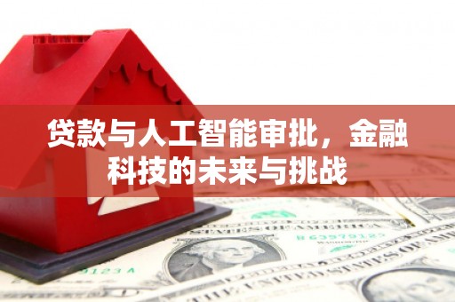 成县贷款与人工智能审批，金融科技的未来与挑战