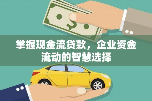 成县掌握现金流贷款，企业资金流动的智慧选择