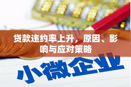 成县贷款违约率上升，原因、影响与应对策略