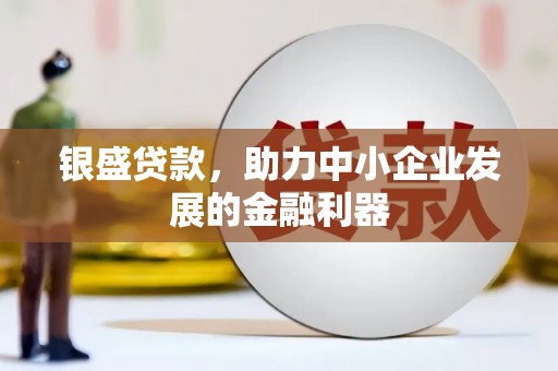 成县银盛贷款，助力中小企业发展的金融利器