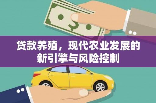 成县贷款养殖，现代农业发展的新引擎与风险控制
