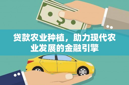 成县贷款农业种植，助力现代农业发展的金融引擎