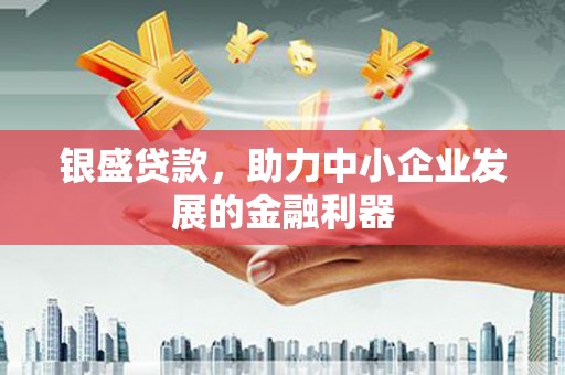 成县银盛贷款，助力中小企业发展的金融利器