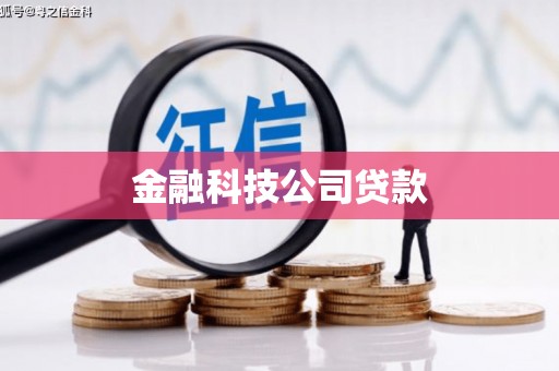 成县金融科技公司贷款
