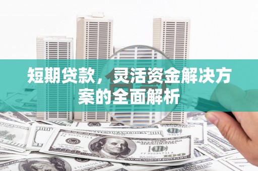 成县短期贷款，灵活资金解决方案的全面解析