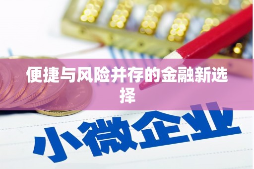 成县便捷与风险并存的金融新选择