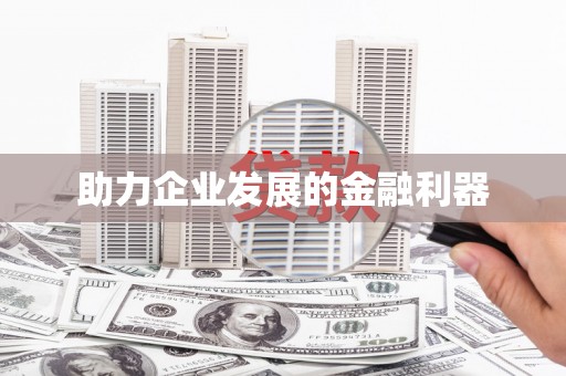 成县助力企业发展的金融利器