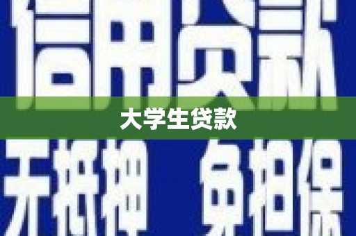 成县大学生贷款
