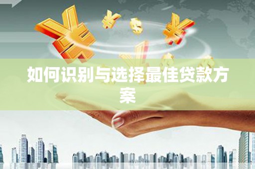 成县如何识别与选择最佳贷款方案